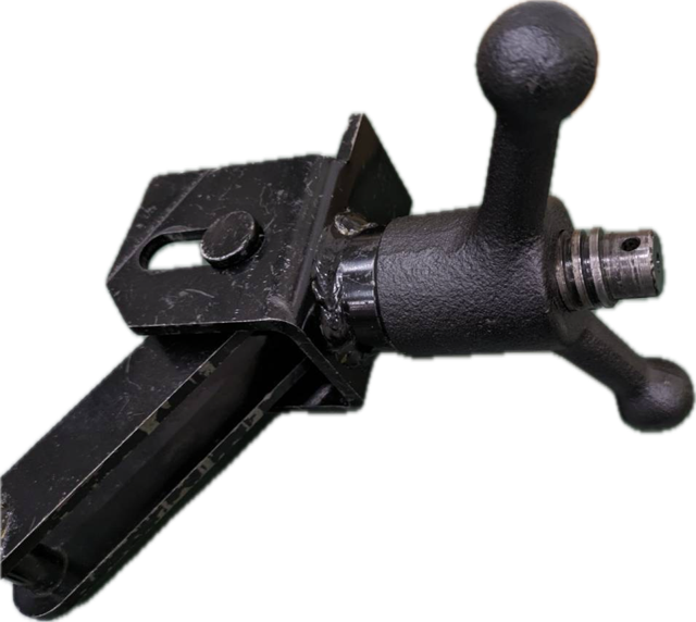 ダンプテール部　蝶ハンドル＆台座セット